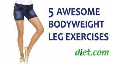 5 Awesome Bodyweight Leg Toning Exercises 