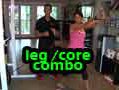 Leg and Core Combo // Time Saving Exercise